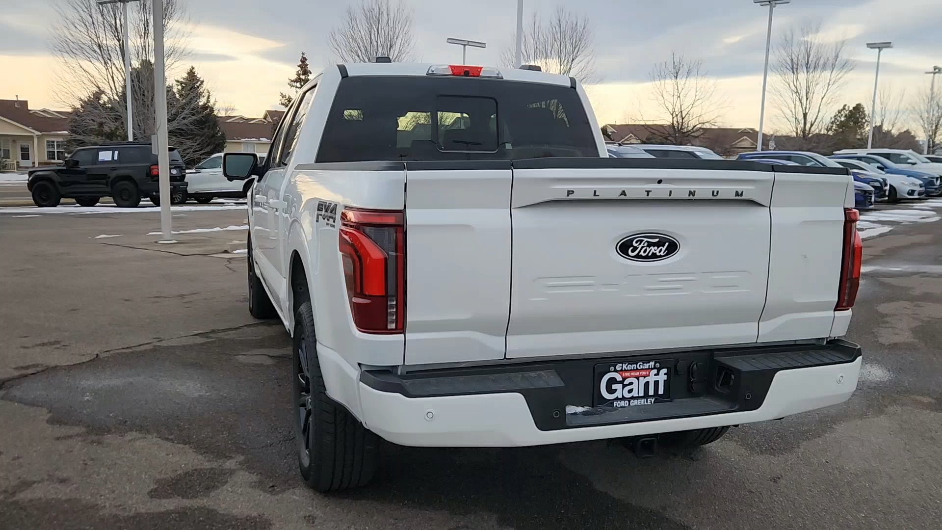 New 2025 Star White Metallic Tri-Coat Ford Platinum image 24
