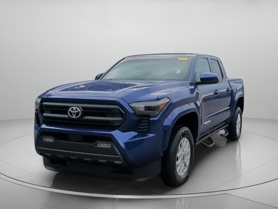 Used 2025 Blue Crush Metallic Toyota SR5 Crew Cab Pickup image 5
