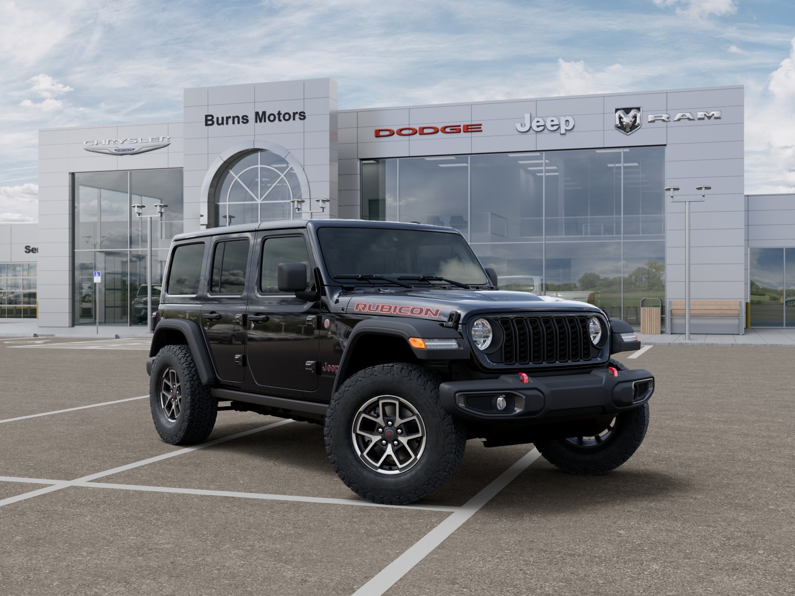 New 2026 Black Clearcoat Jeep Rubicon 4-Door image 5