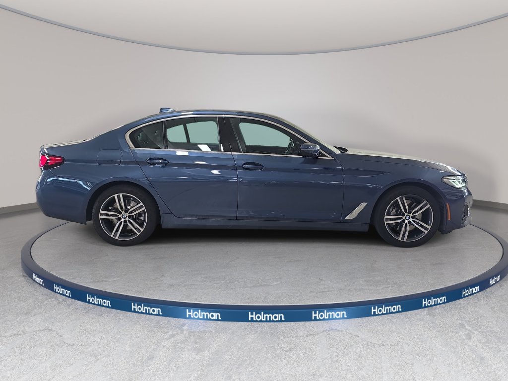 Certified Used 2023 Arctic Race Blue metallic BMW 530i xDrive image 6