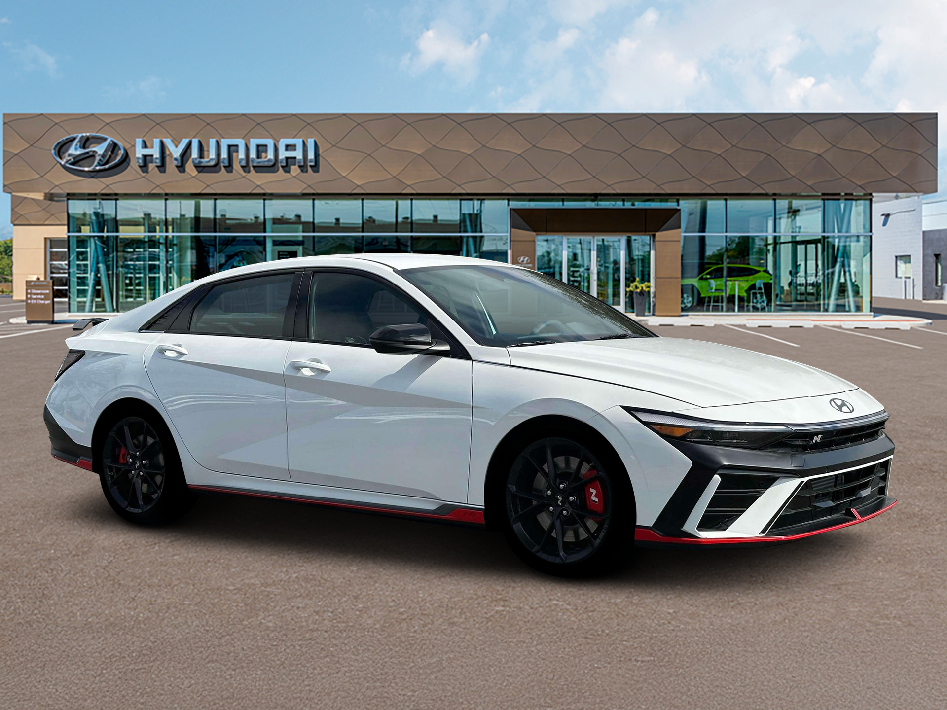 New 2026 Atlas White Hyundai Sedan image 10