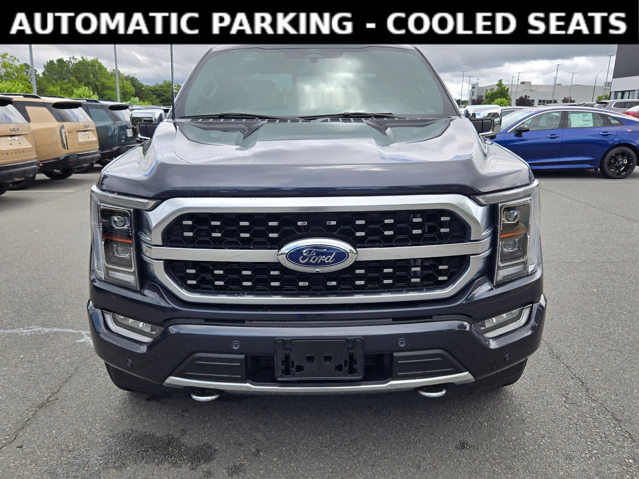 Used 2022 Ford F-150 Platinum with VIN 1FTFW1ED4NFB74510 for sale in Little Rock