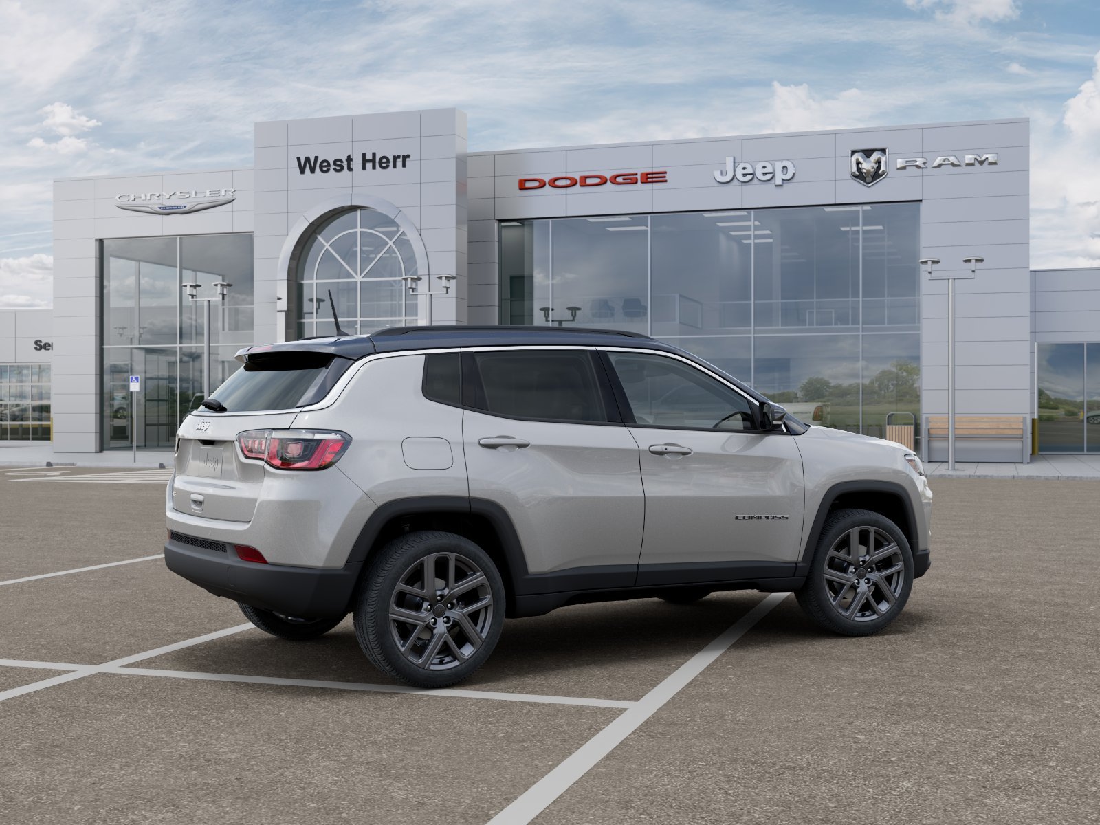 New 2026 Silver Zynith Metallic Clearcoat Jeep COMPASS LIMITED ALTITUDE 4X4 image 30