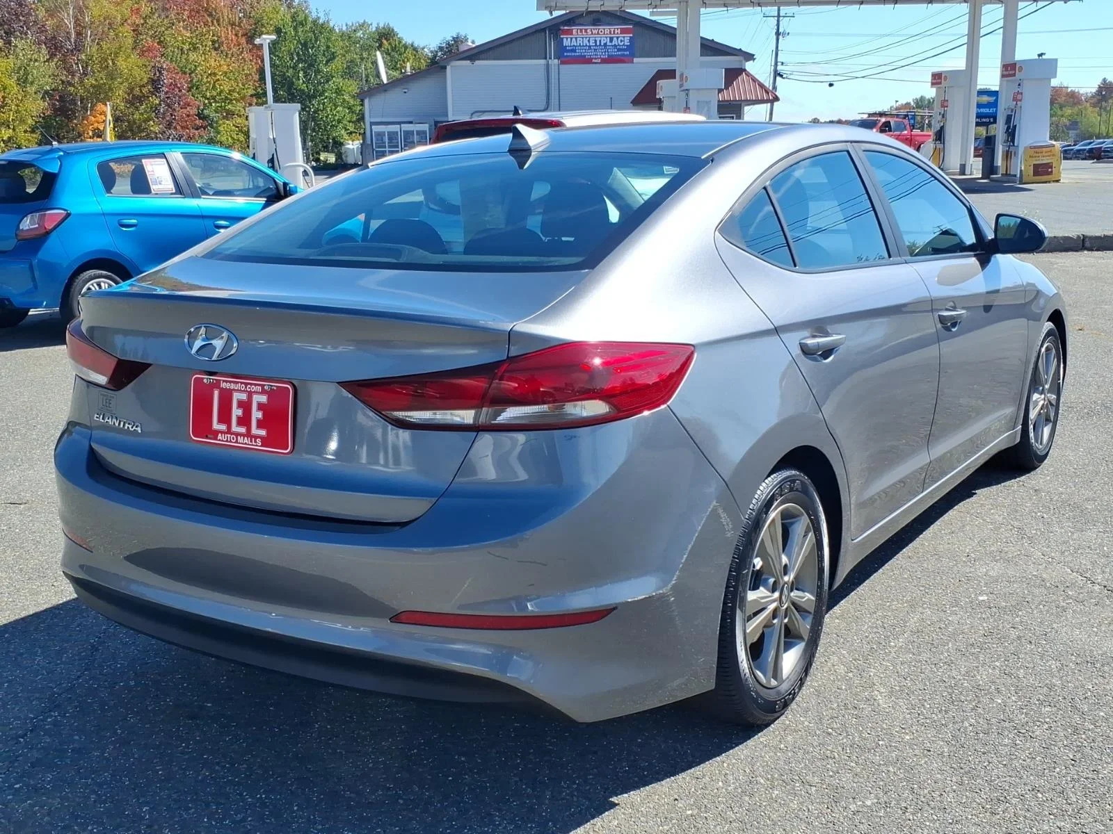 Used 2018 Machine Gray Hyundai Value Edition image 5