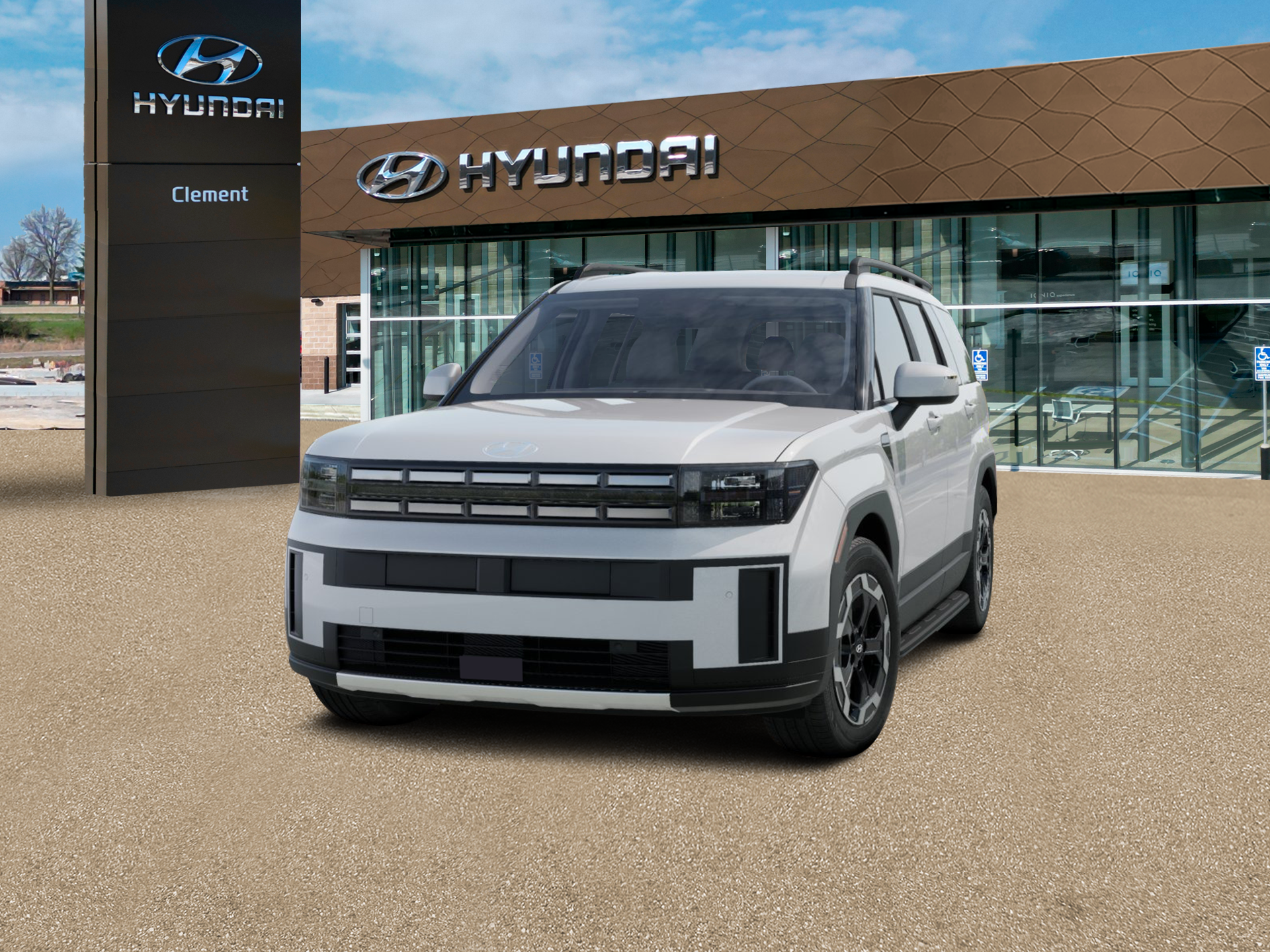 New 2027 White Hyundai SEL AWD image 1