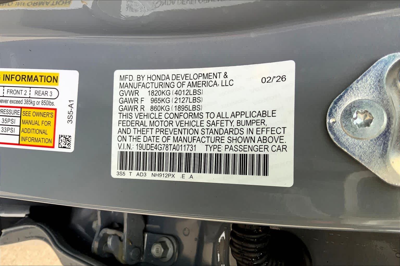 New 2026 Urban Gray Pearl Acura w/A-Spec Technology Package image 21