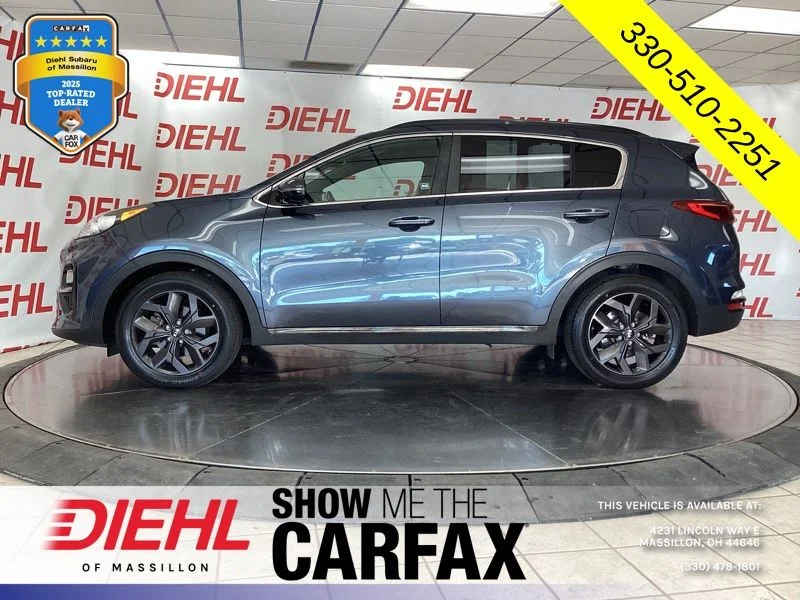 Used 2020 Blue Kia S image 6