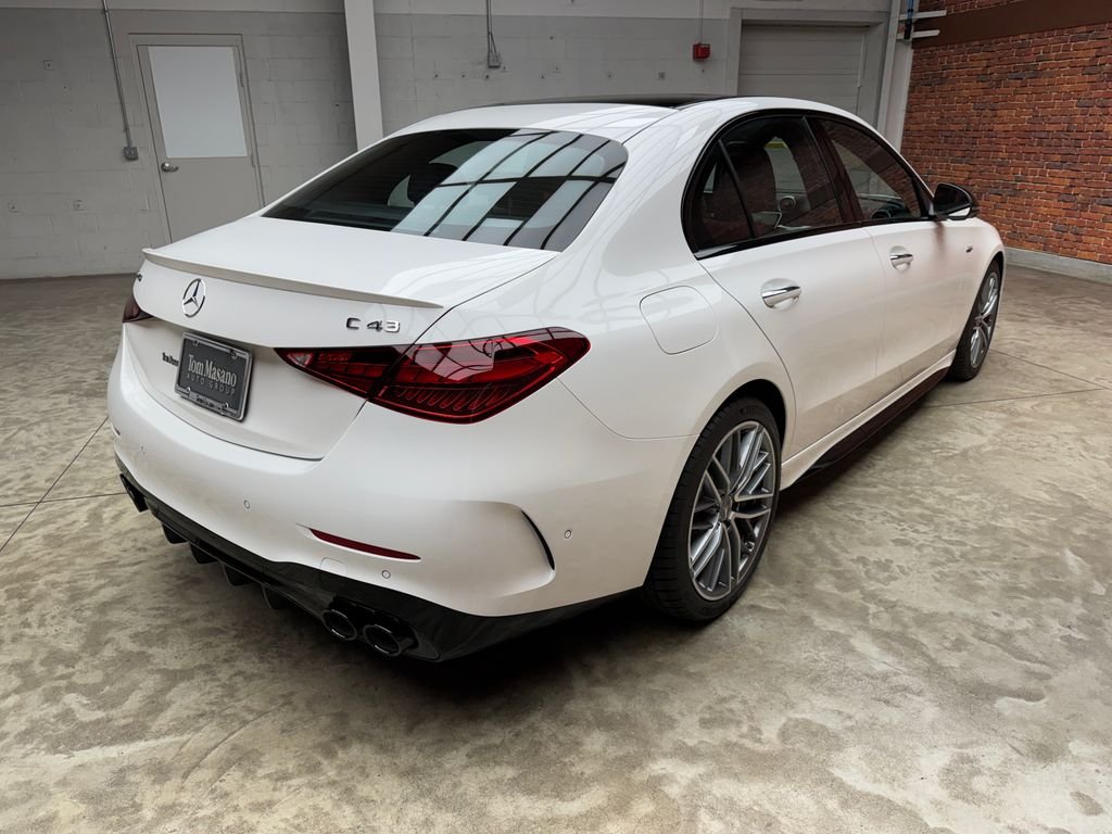 New 2026 White Mercedes-Benz C 43 AMG® image 5