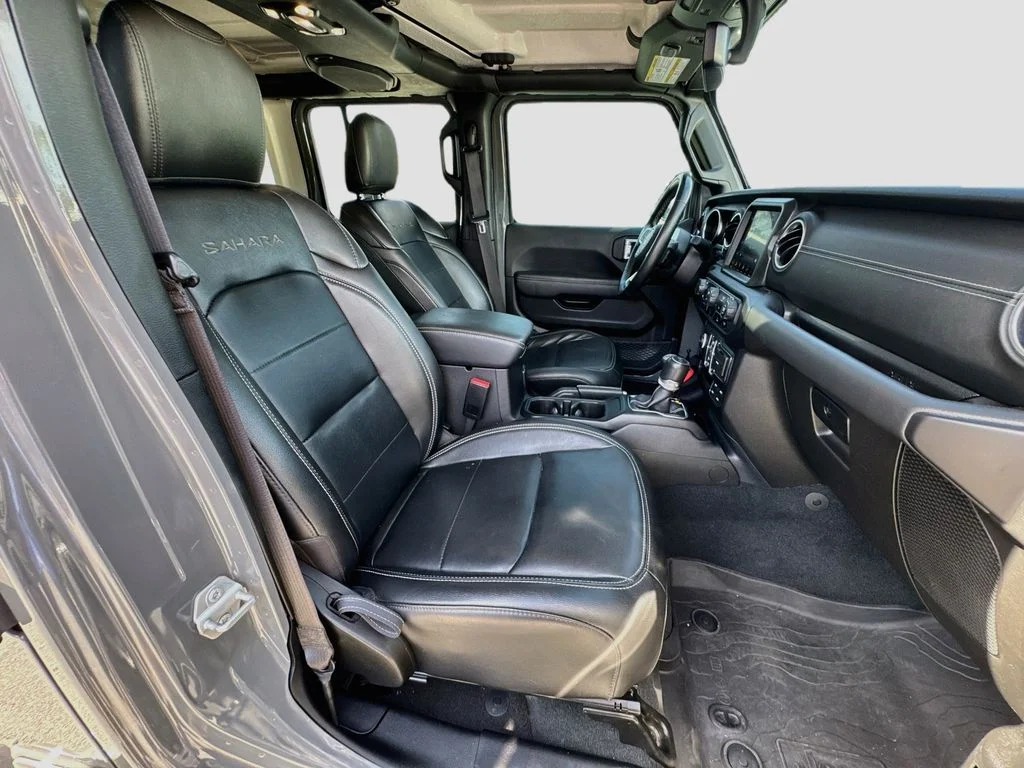 Used 2023 Gray Jeep Sahara 4xe image 32