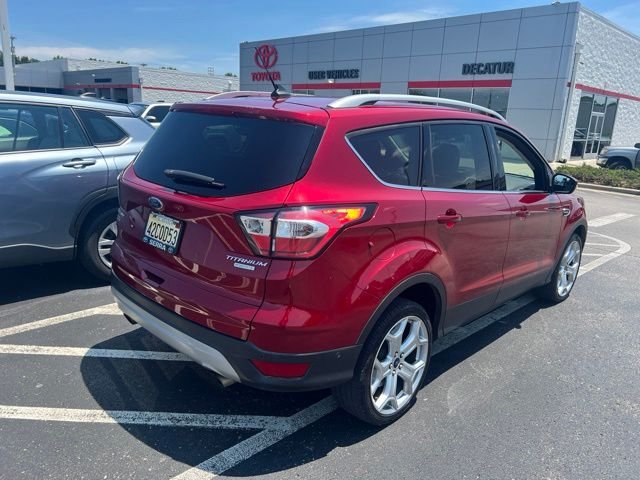 Used 2018 Red Ford Titanium image 4