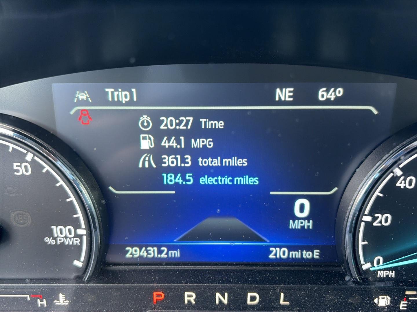 Used 2023 Cyber Orange Metallic Tri-Coat Ford LARIAT image 6