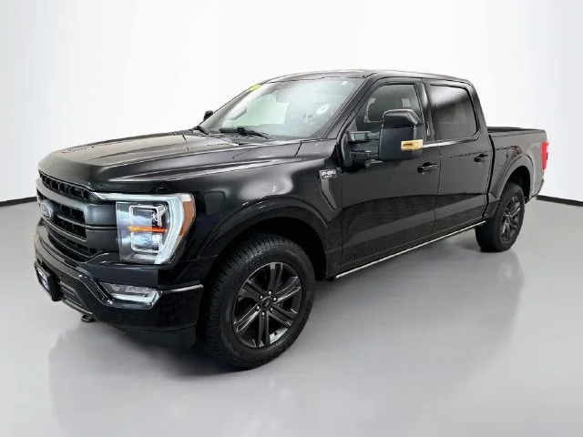 Certified Used 2023 Black Metallic Ford Lariat image 3
