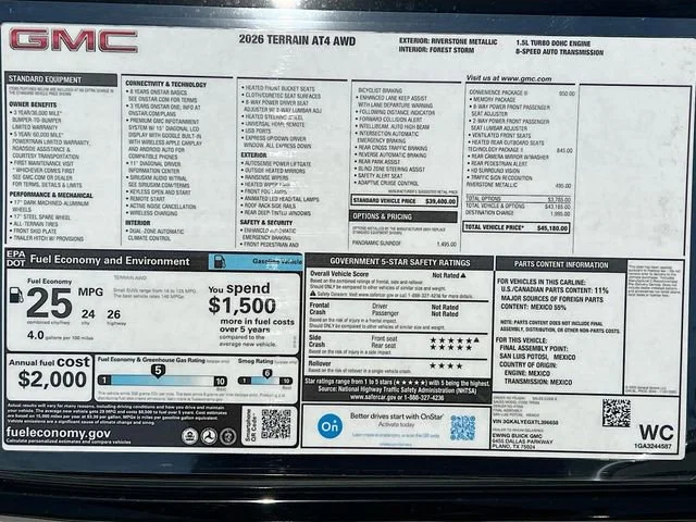 2026 GMC Terrain AT4 - Photo 21