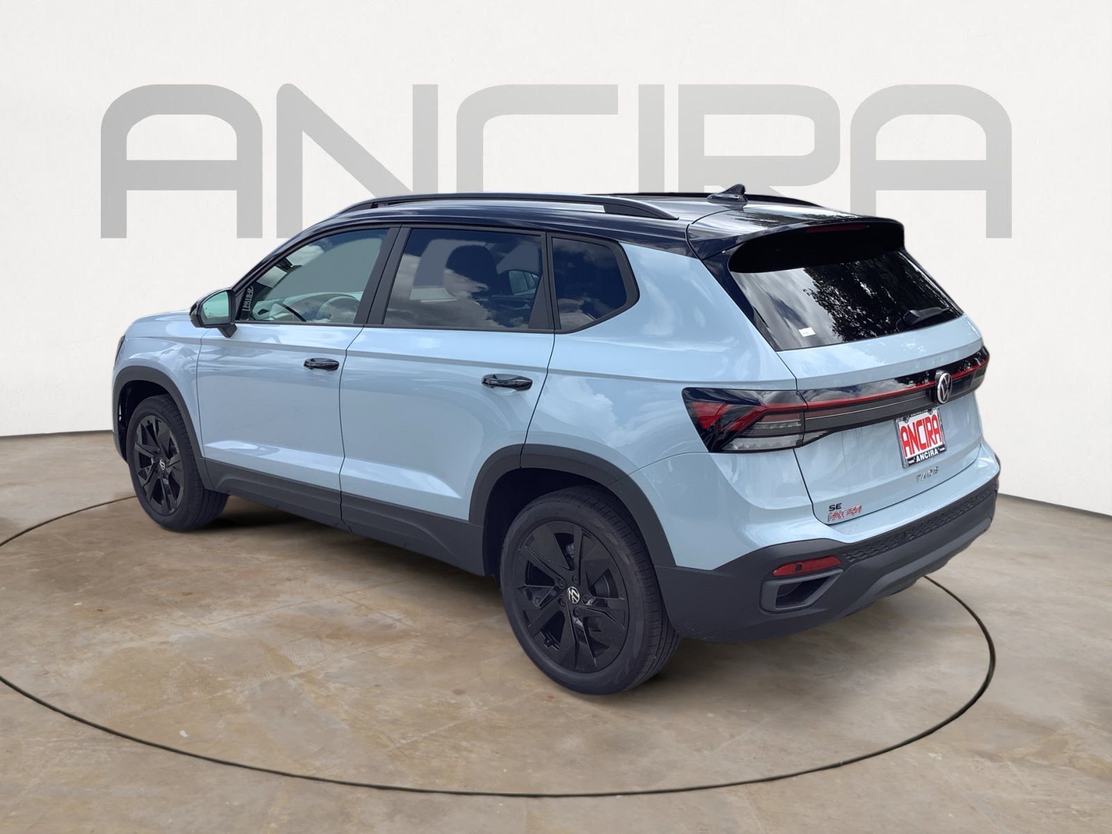New 2026 Monument Gray w/Deep Black Roof Volkswagen SE Black image 6