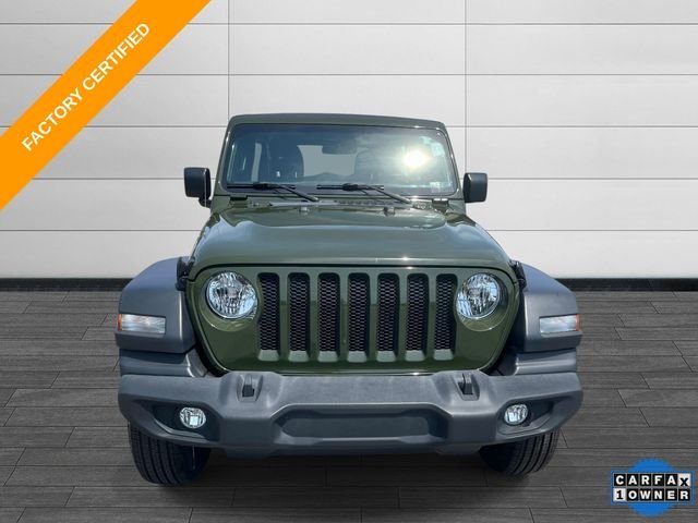 Certified Used 2023 Green Jeep Sport image 9