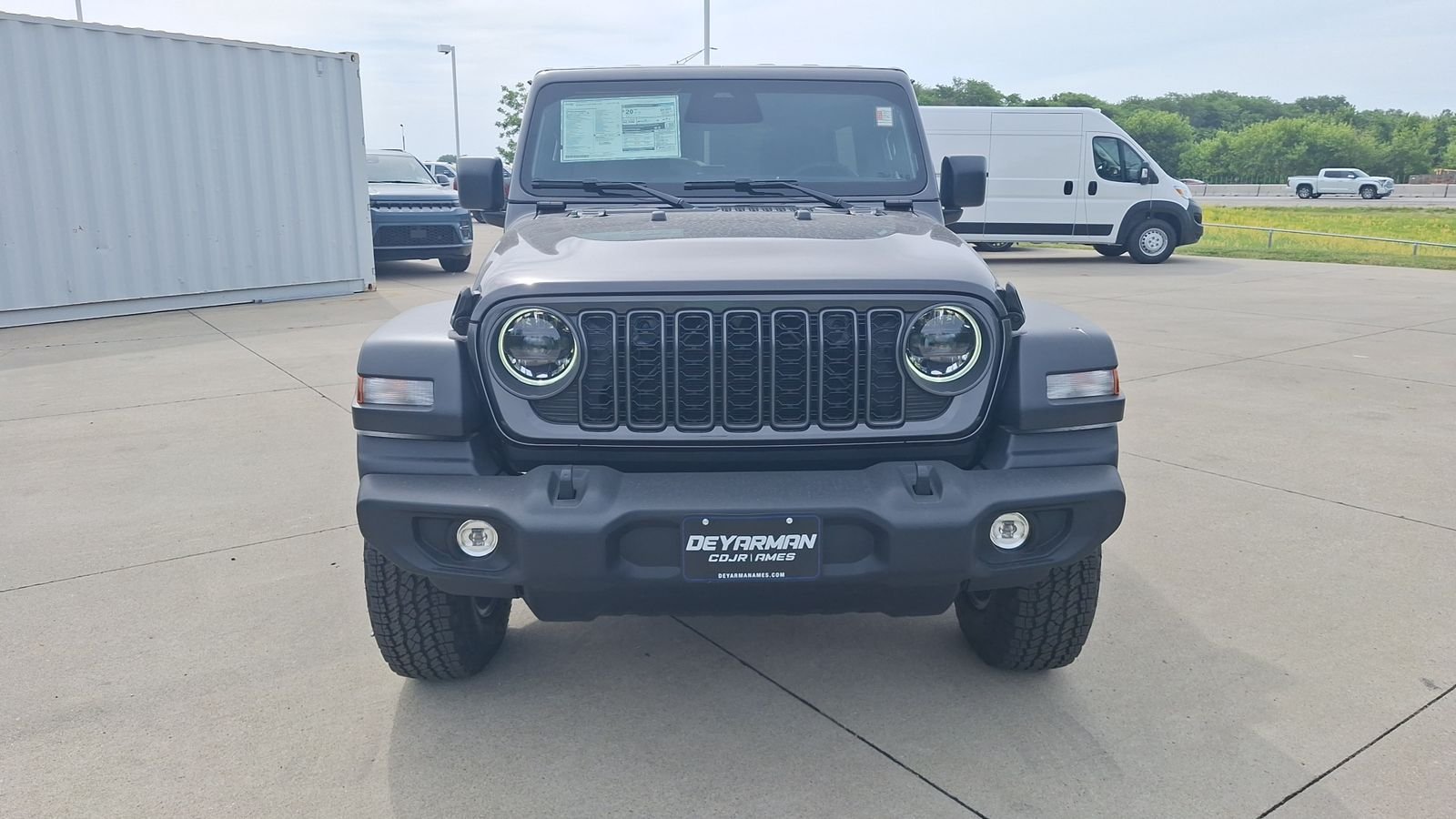 New 2026 Granite Crystal Metallic Clear-Coat Exterior Paint Jeep Sport S image 8