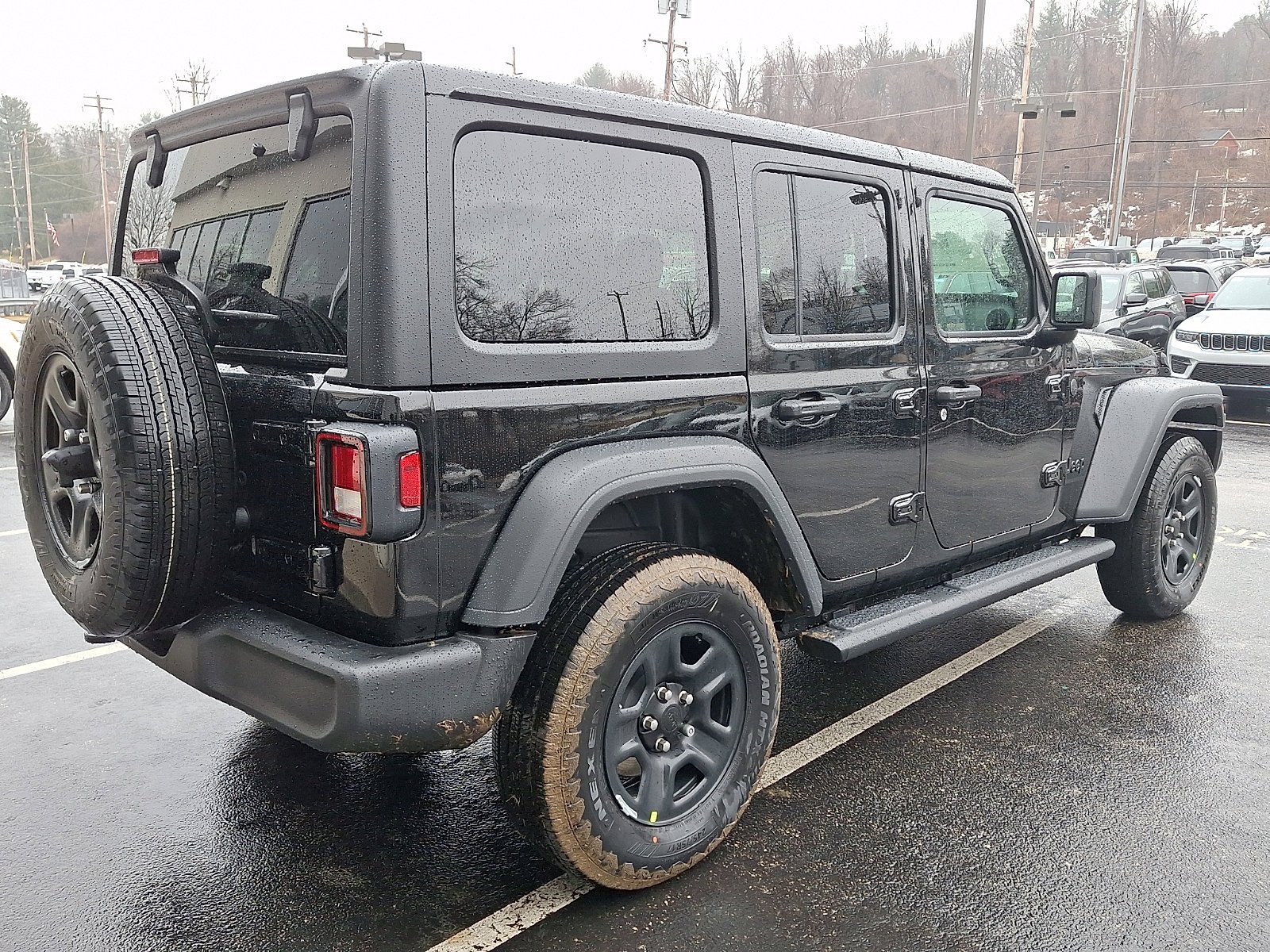 New 2026 Black Clear-Coat Exterior Paint Jeep Sport image 3
