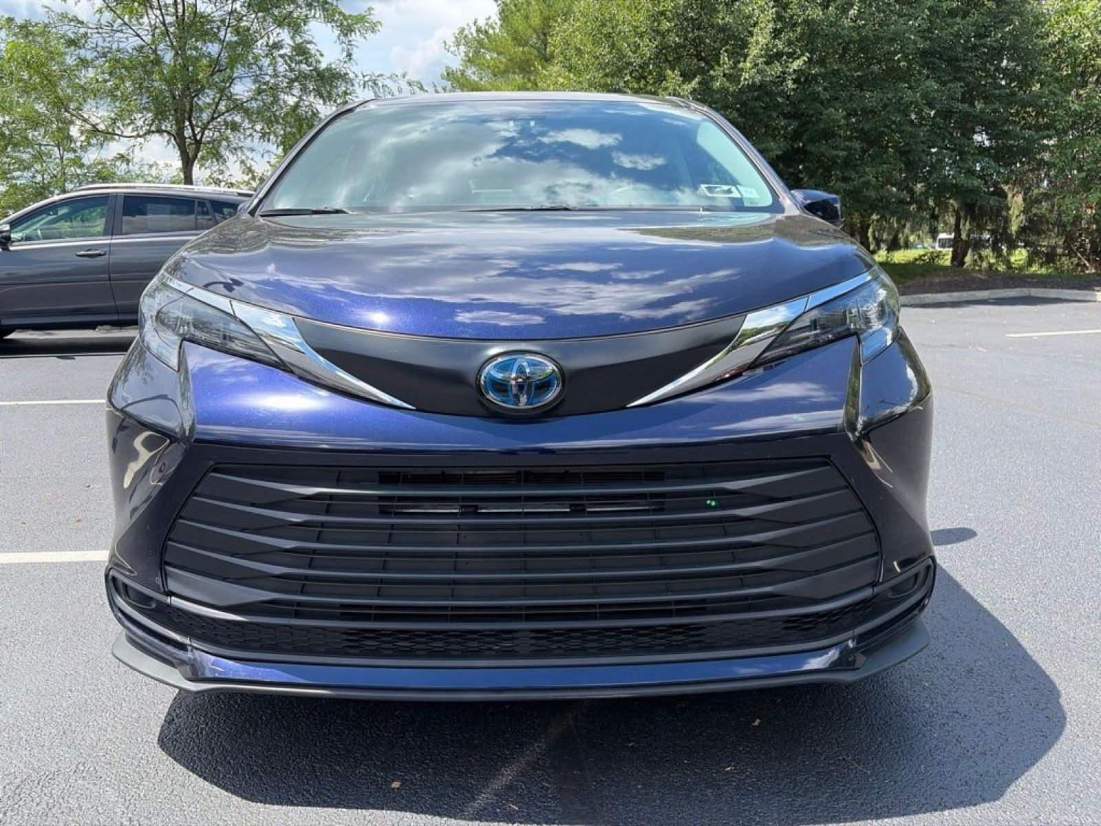 Used 2024 Gray Toyota Hybrid LE image 2