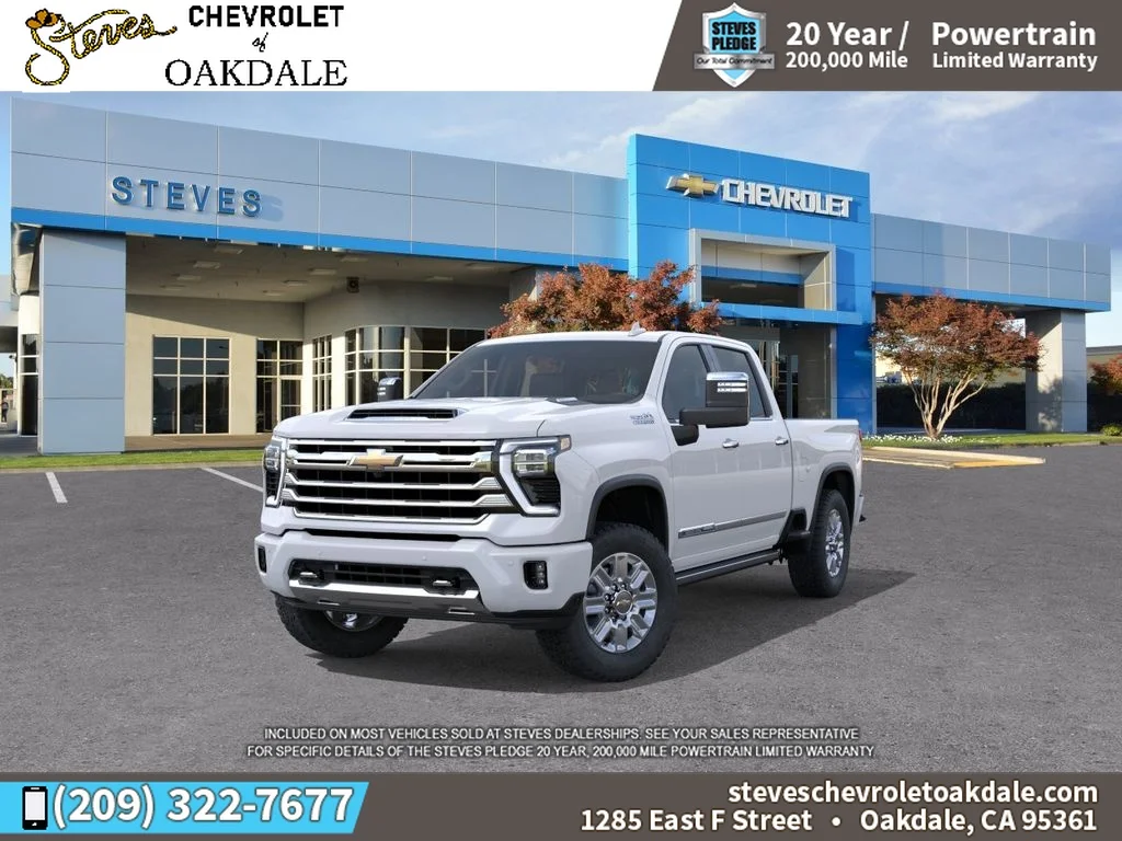 New 2026 Polar White Tricoat Chevrolet High Country image 8