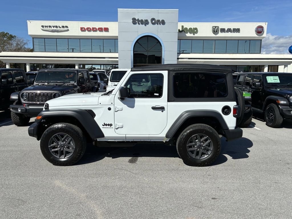 New 2026 Bright White Clear-Coat Exterior Paint Jeep Sport image 8