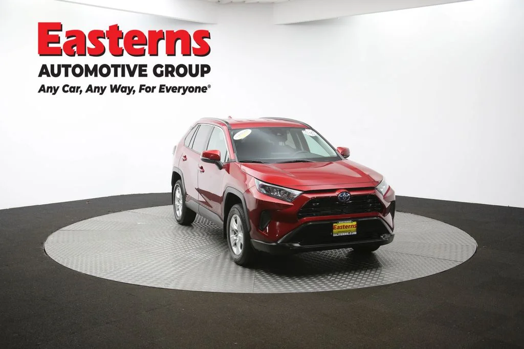 Used 2021 Red Toyota LE image 48