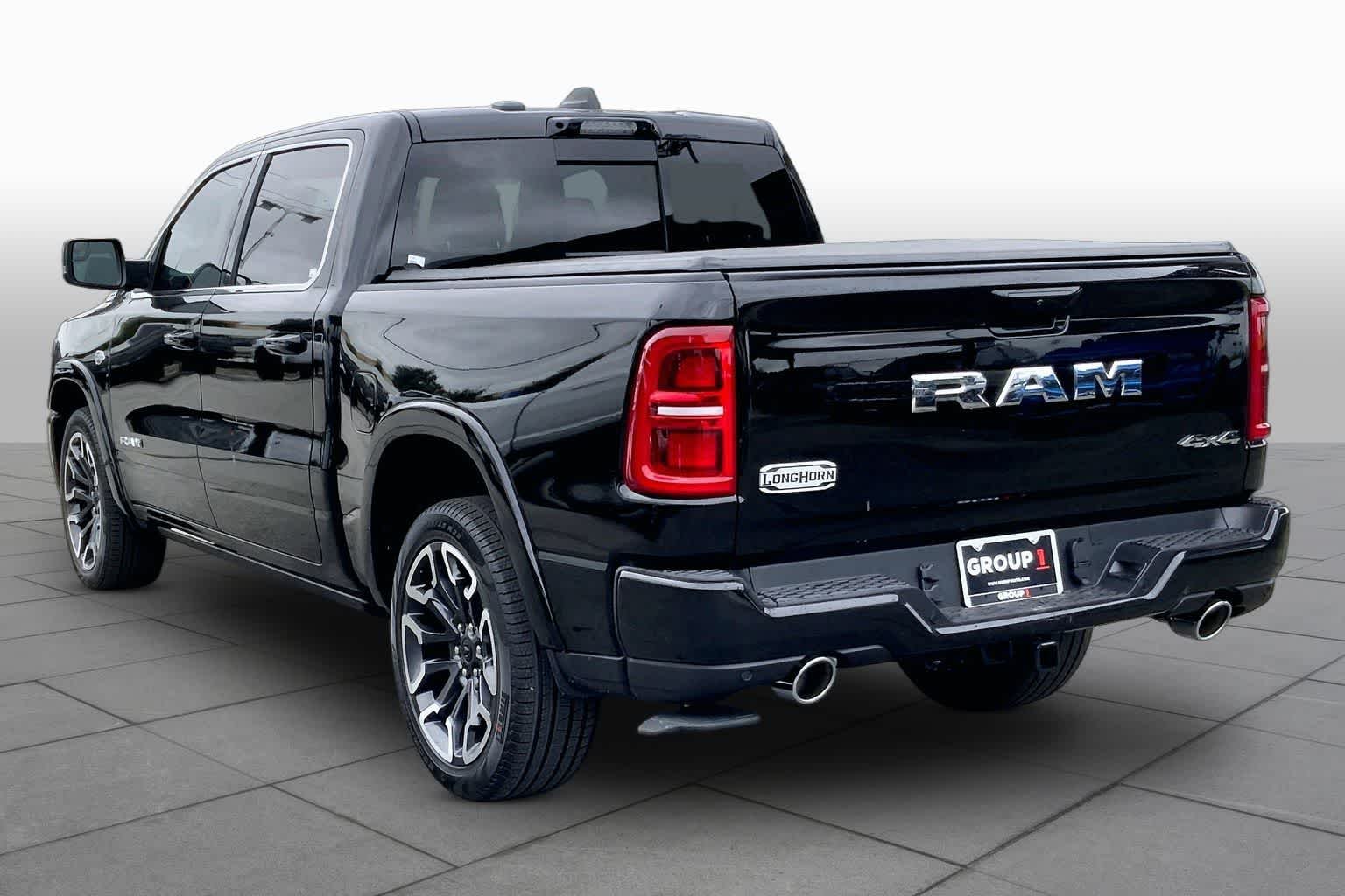 New 2026 Diamond Black Crystal Pearl-Coat Exterior Paint RAM Longhorn image 10