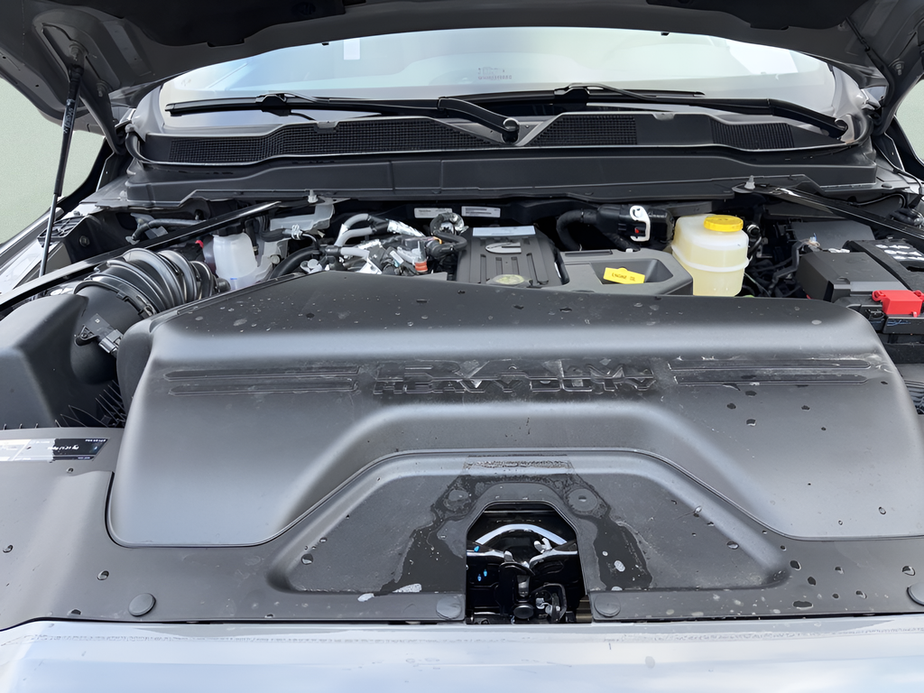 New 2026 Ceramic Gray Clear-Coat Exterior Paint RAM Laramie image 58