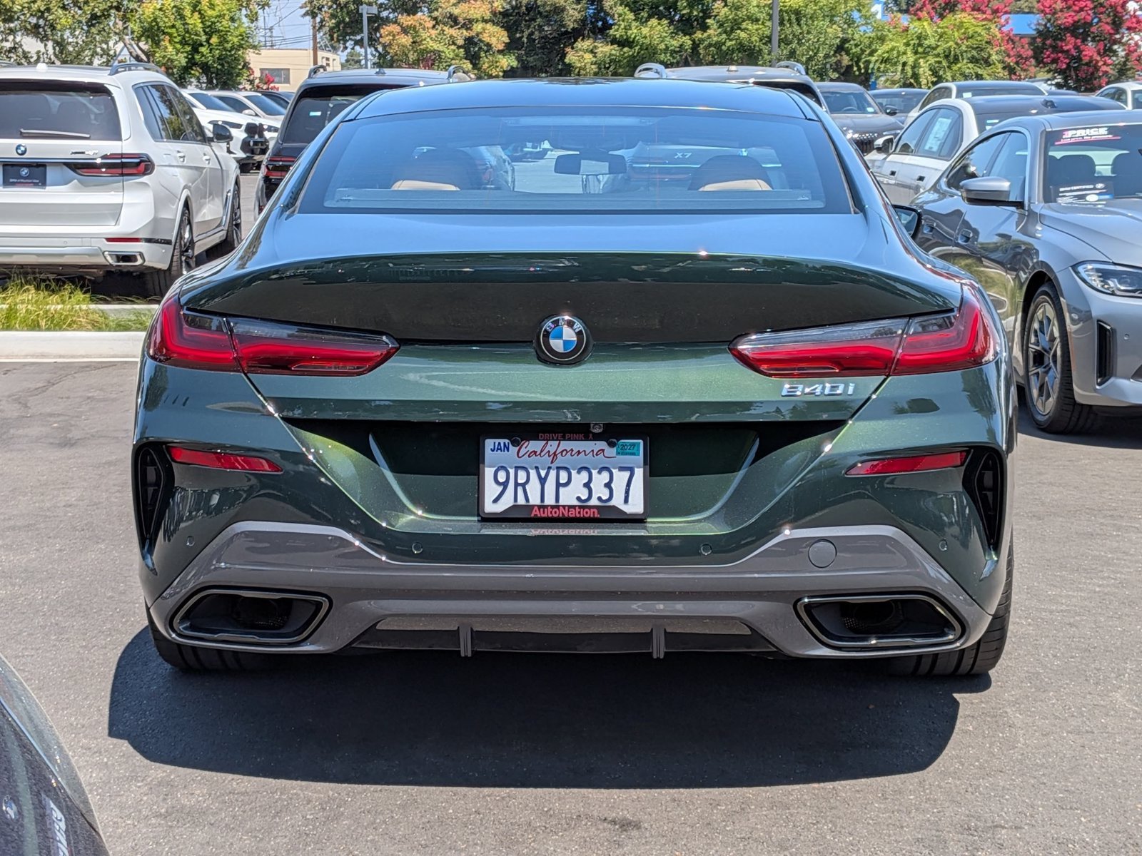 Used 2025 San Remo Green Metallic BMW 840i image 7