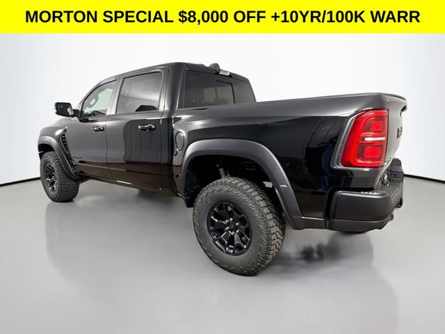 New 2026 Diamond Black Crystal Pearl-Coat Exterior Paint Ram RHO image 5