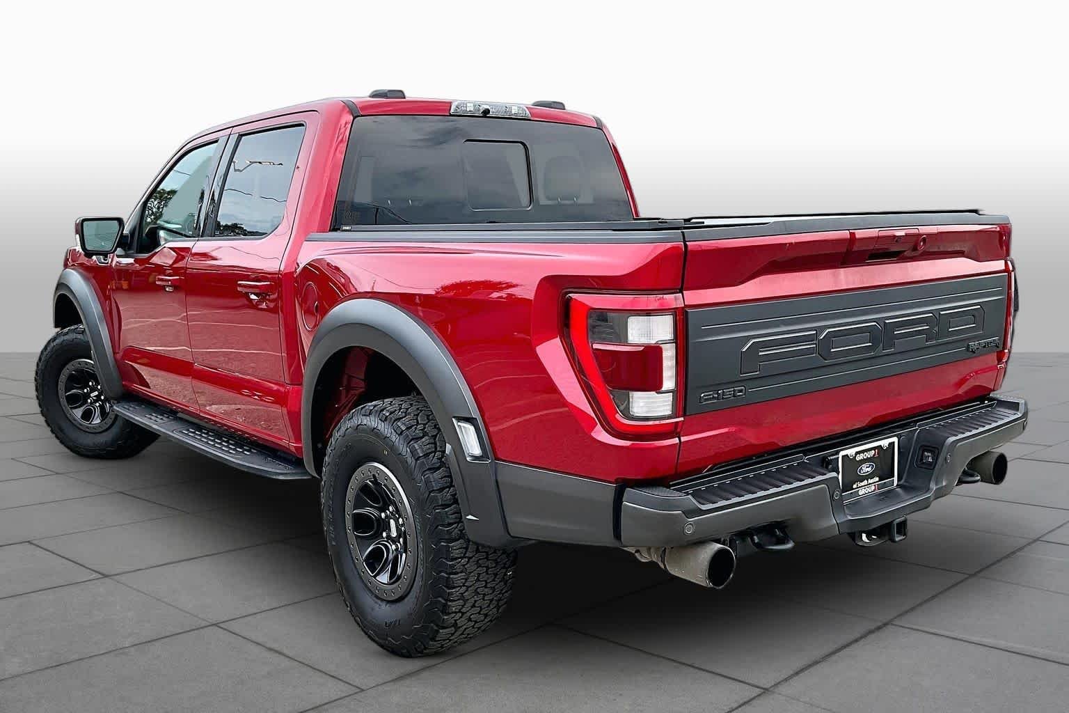 Used 2021 Rapid Red Metallic Tinted Clearcoat Ford Raptor image 12