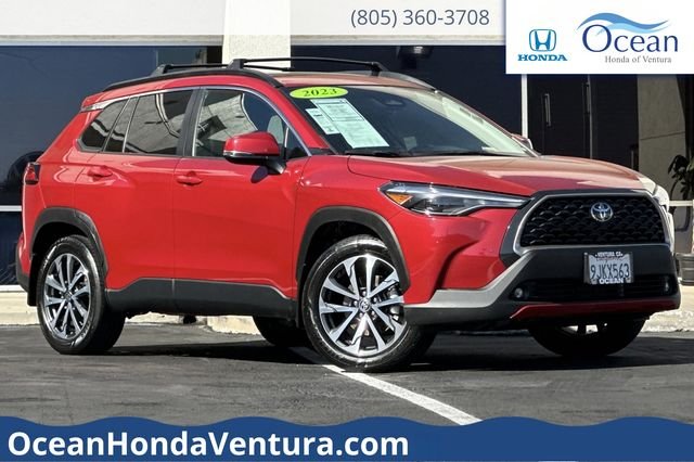 Used 2023 Barcelona Red Metallic Toyota XLE image 1