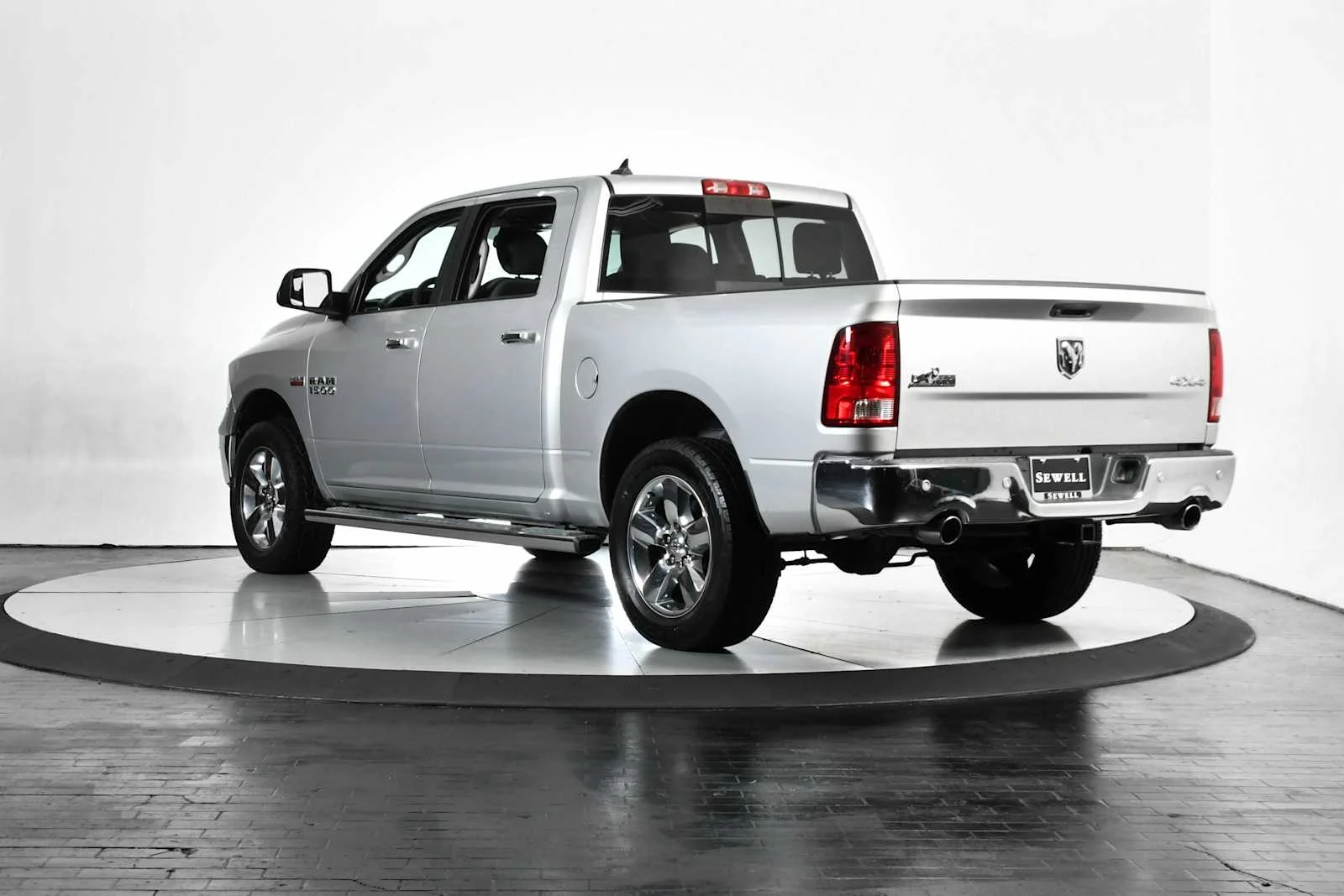 Used 2017 Bright Silver Metallic Clear Coat Ram Big Horn image 3