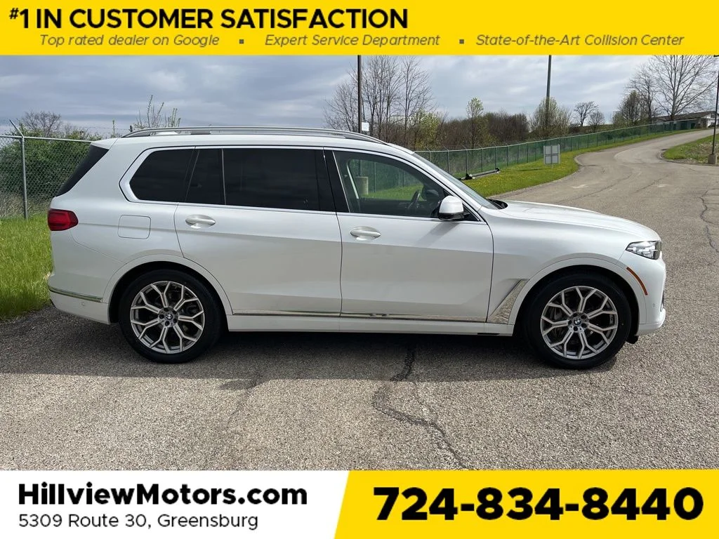 Certified Used 2021 White Metallic BMW xDrive40i image 7