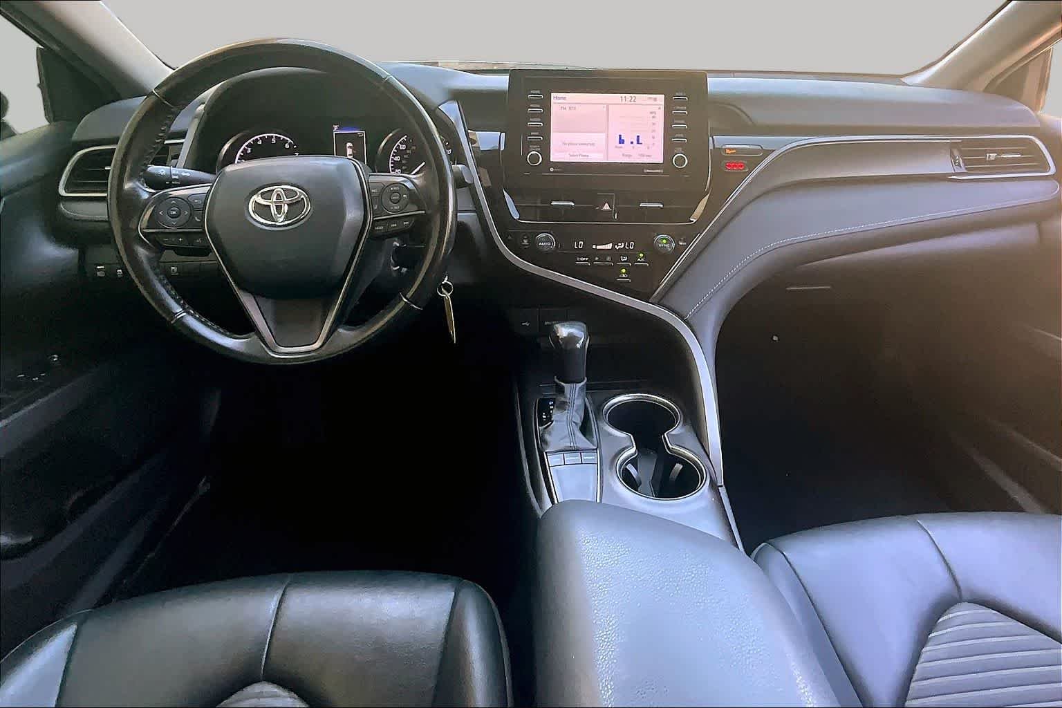 Used 2022 PREDAWN GRAY MICA Toyota SE Nightshade image 15