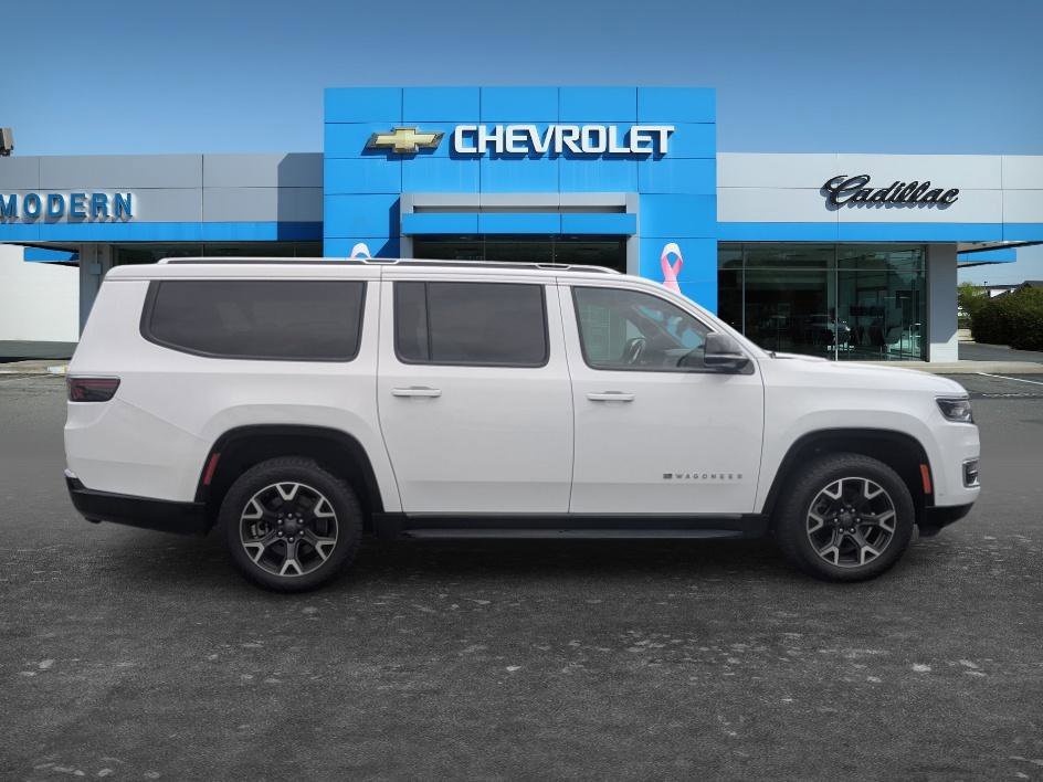 Used 2024 Bright White Clearcoat Jeep Series III image 6
