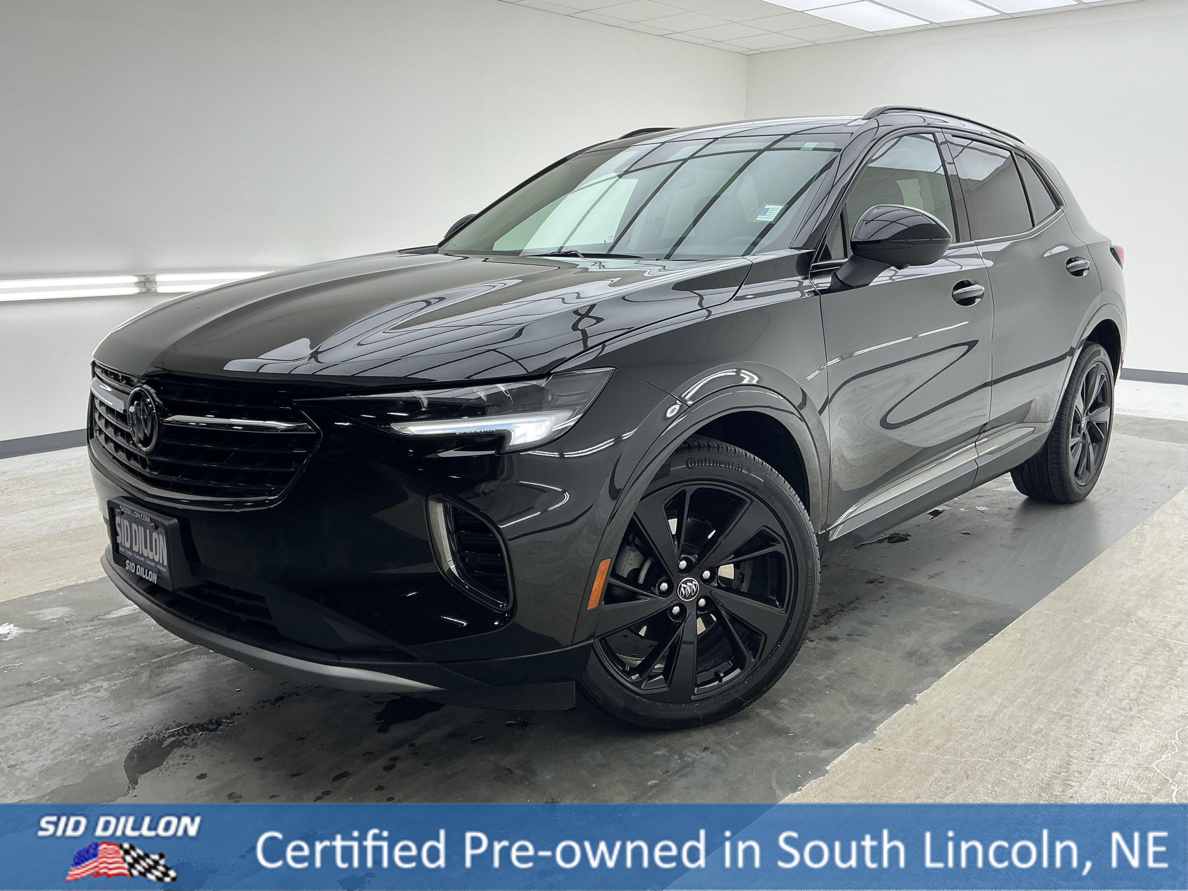 Black (Ebony Twilight Metallic) 2022 Buick Envision Essence FWD SUV / Crossover Front-Wheel Drive Automatic