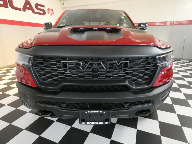 New 2026 Molten Red Pearl-Coat Exterior Paint RAM RHO 4x4 Crew Cab 5