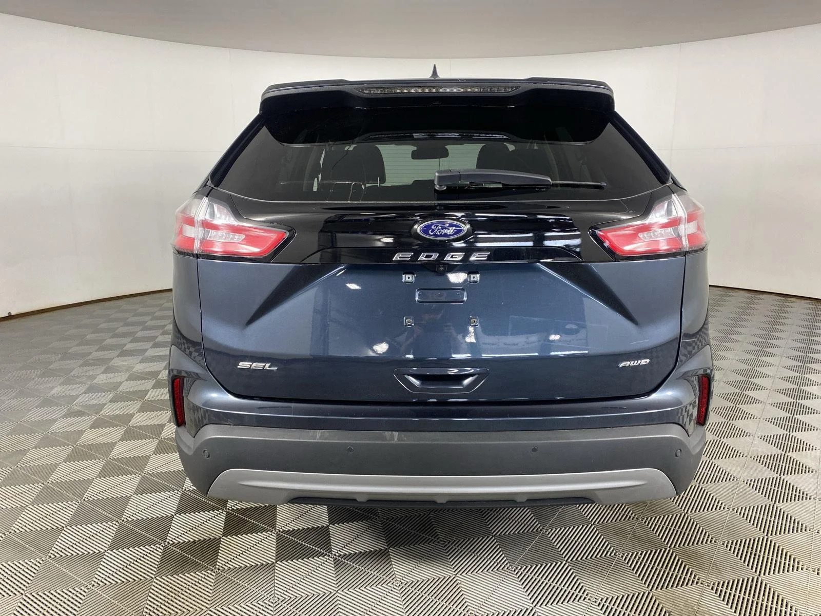 Used 2022 Stone Blue Ford SEL image 14
