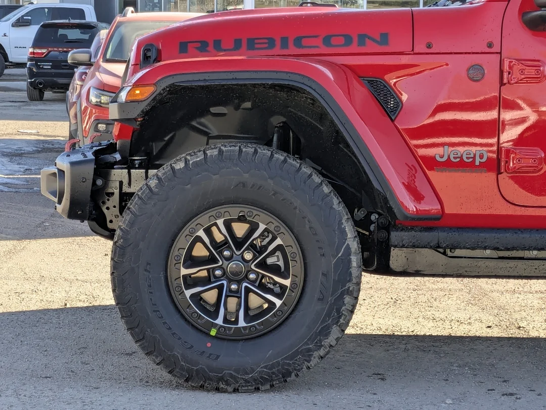 New 2026 Red Jeep Rubicon X - - 4x4 - Body-Color Hardtop - Nappa Lthr - Recon Pkg - Steel Bumpers & More! image 9