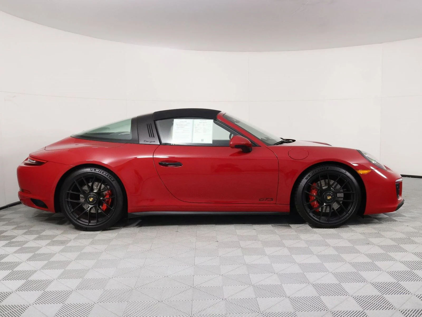 Certified Used 2019 Carmine Red Porsche Targa 4 GTS image 8
