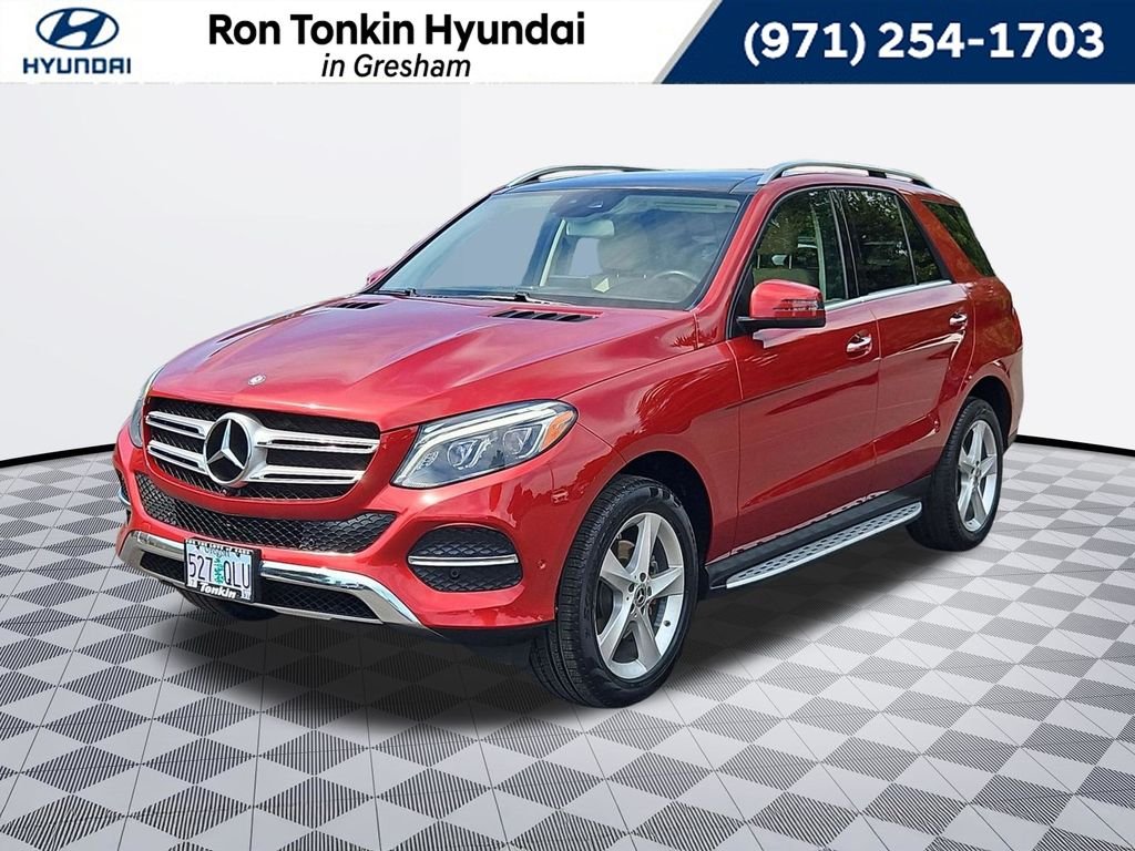 Used 2017 Red Mercedes-Benz GLE 350 image 1