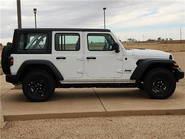 New 2026 White Jeep 4-DOOR SPORT image 5