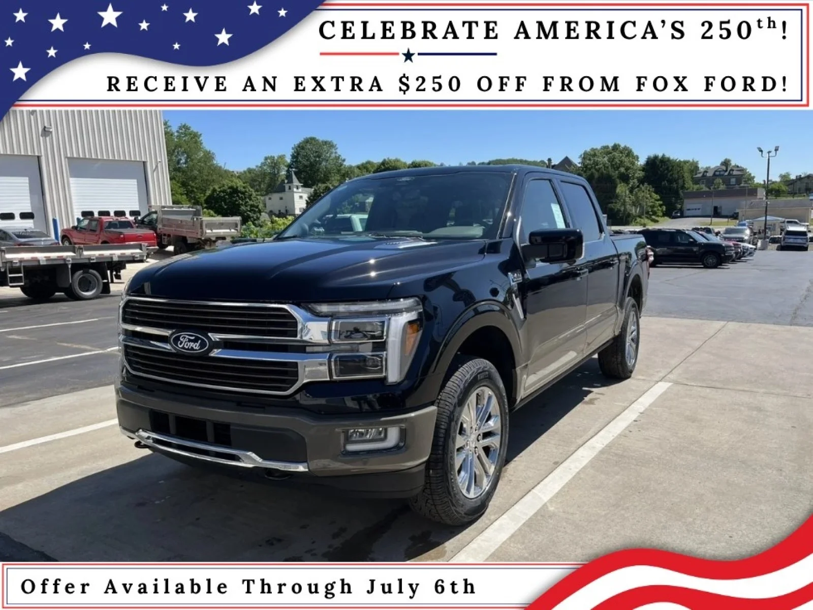 New 2026 Agate Black Metallic Ford King Ranch® image 2