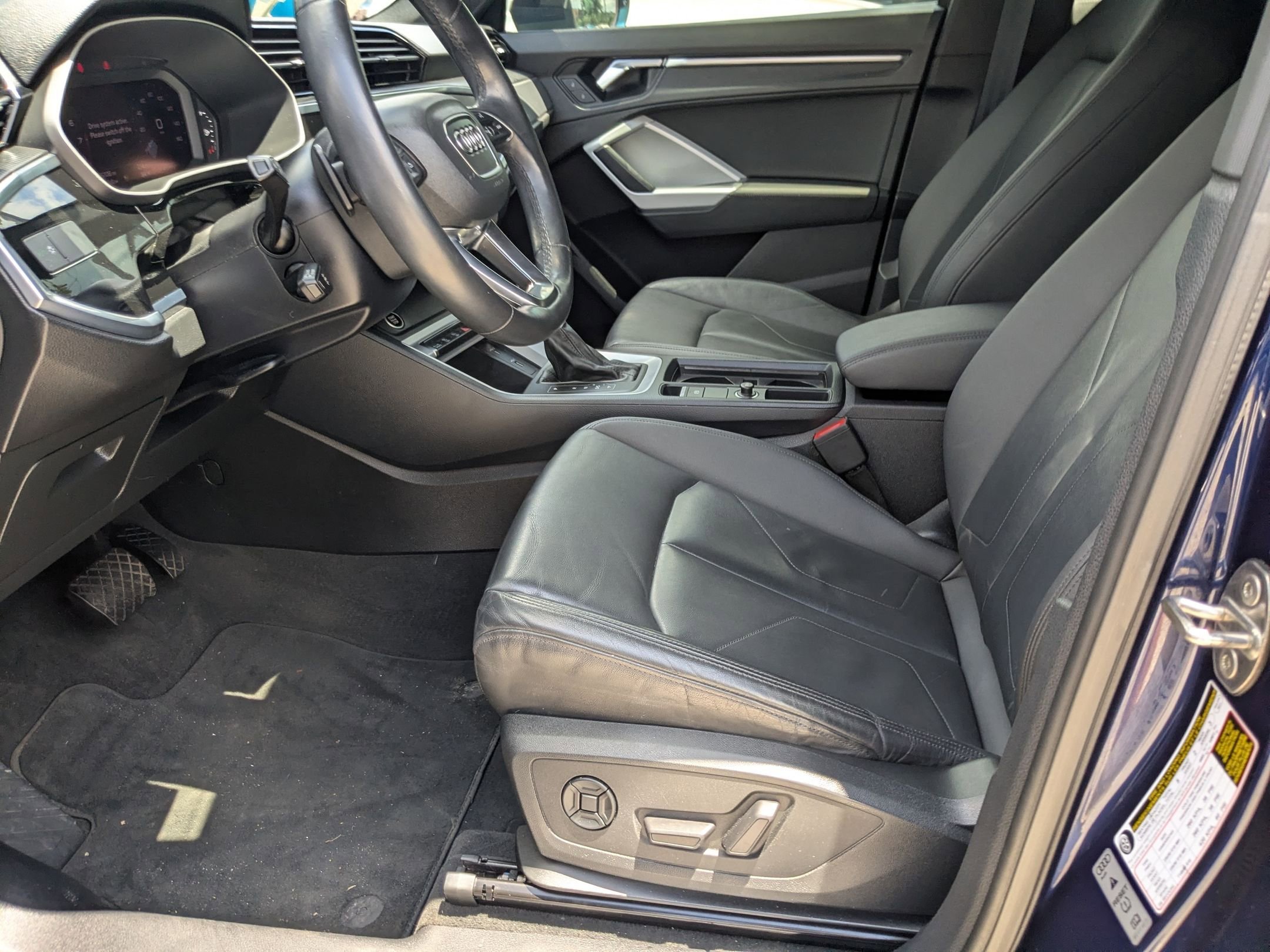 Used 2021 Blue Metallic Audi S line Premium image 9