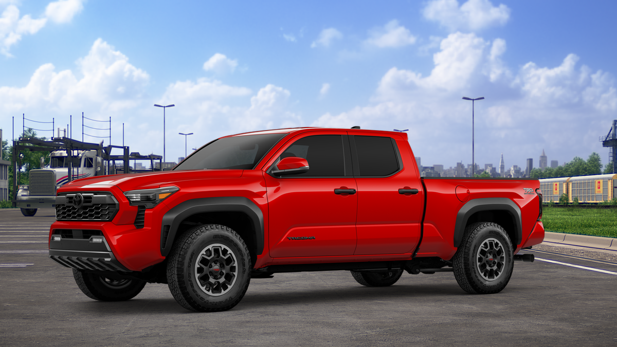 New 2026 Supersonic Red Toyota TRD Off-Road image 2