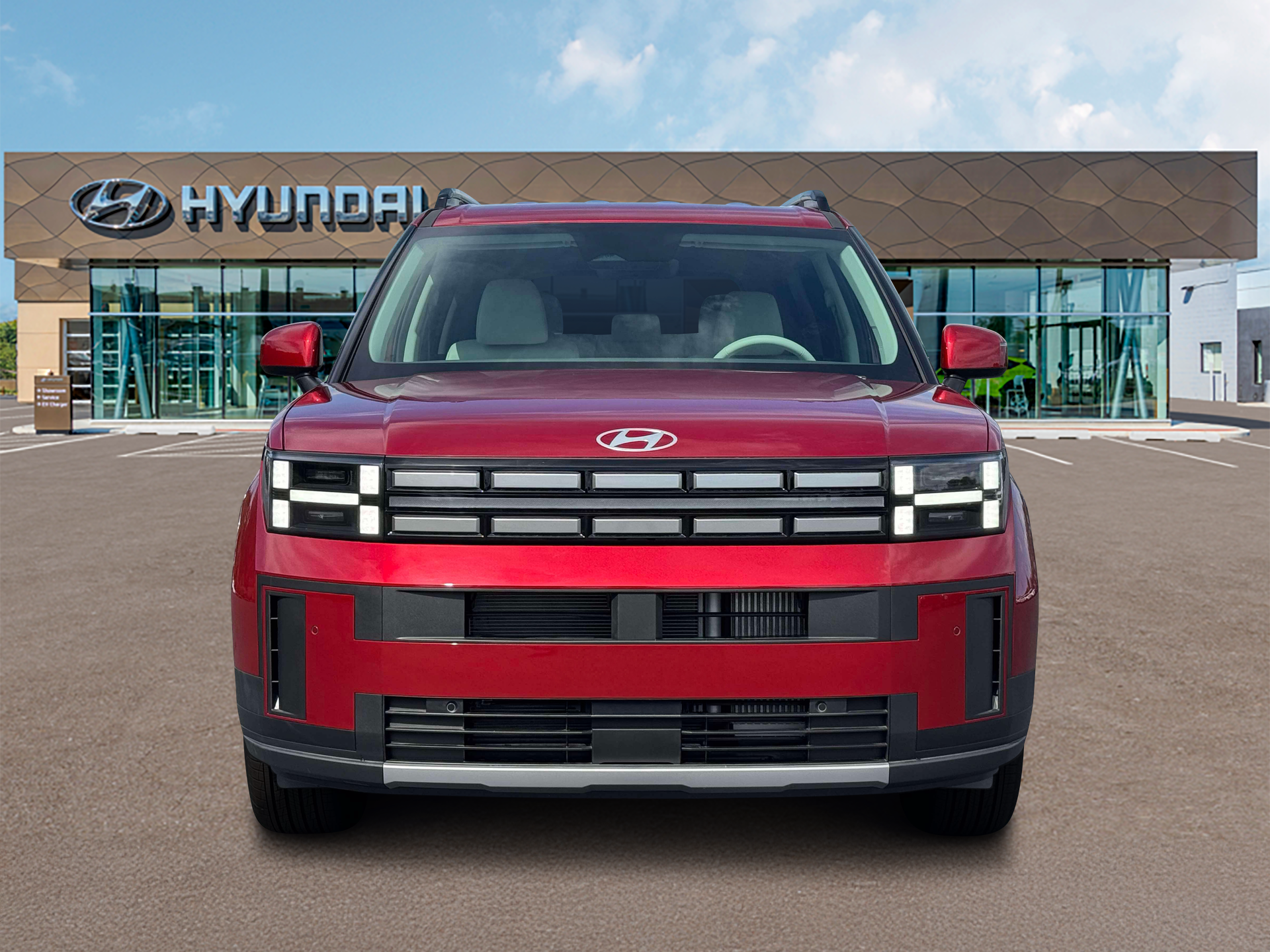 New 2027 Red Hyundai SEL AWD image 12