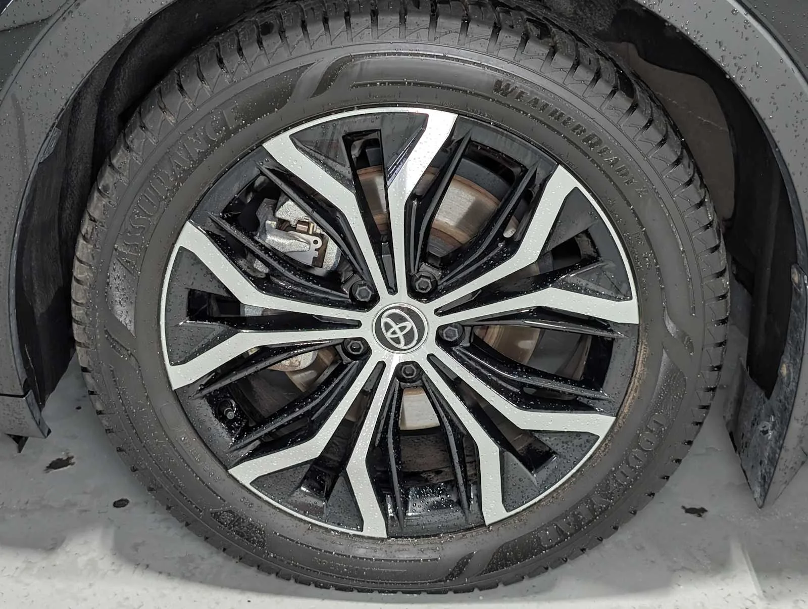 Used 2024 Black Toyota XLE image 3