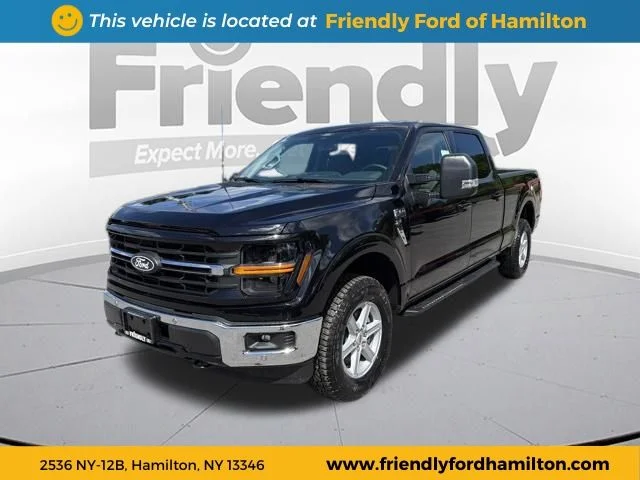 New 2026 Agate Black Metallic Ford XLT image 1