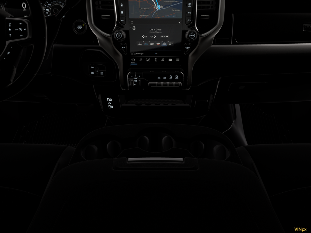 New 2026 Diamond Black Crystal Pearl-Coat Exterior Paint RAM Big Horn image 17