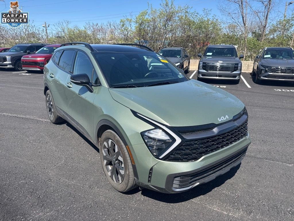 Certified 2023 Kia Sportage X-Line with VIN KNDPYDAH8P7110847 for sale in Allentown, PA